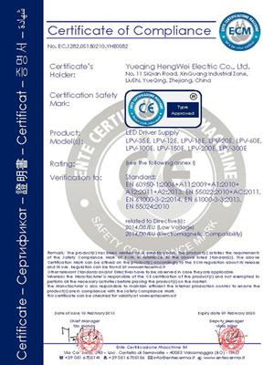 CE certificate